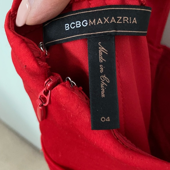 Red cocktail dress in excellent condition - Picture 3 of 3